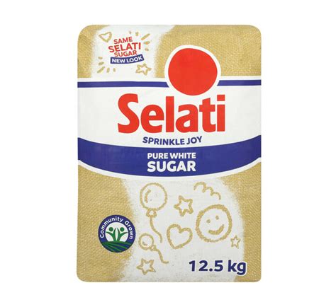 Selati White Sugar (1 x 12.5kg) .